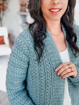 Wheat Stitch Cardigan