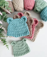 Star Stitch Baby Bear Hat