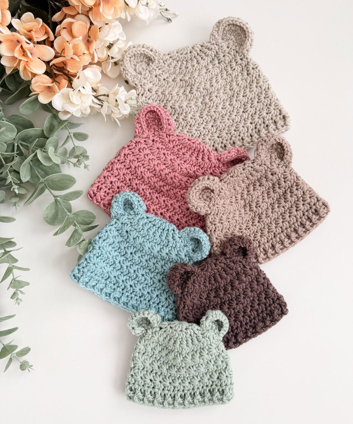 Star Stitch Baby Bear Hat