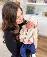 Mini Star Stitch Baby & Children's Cardigan