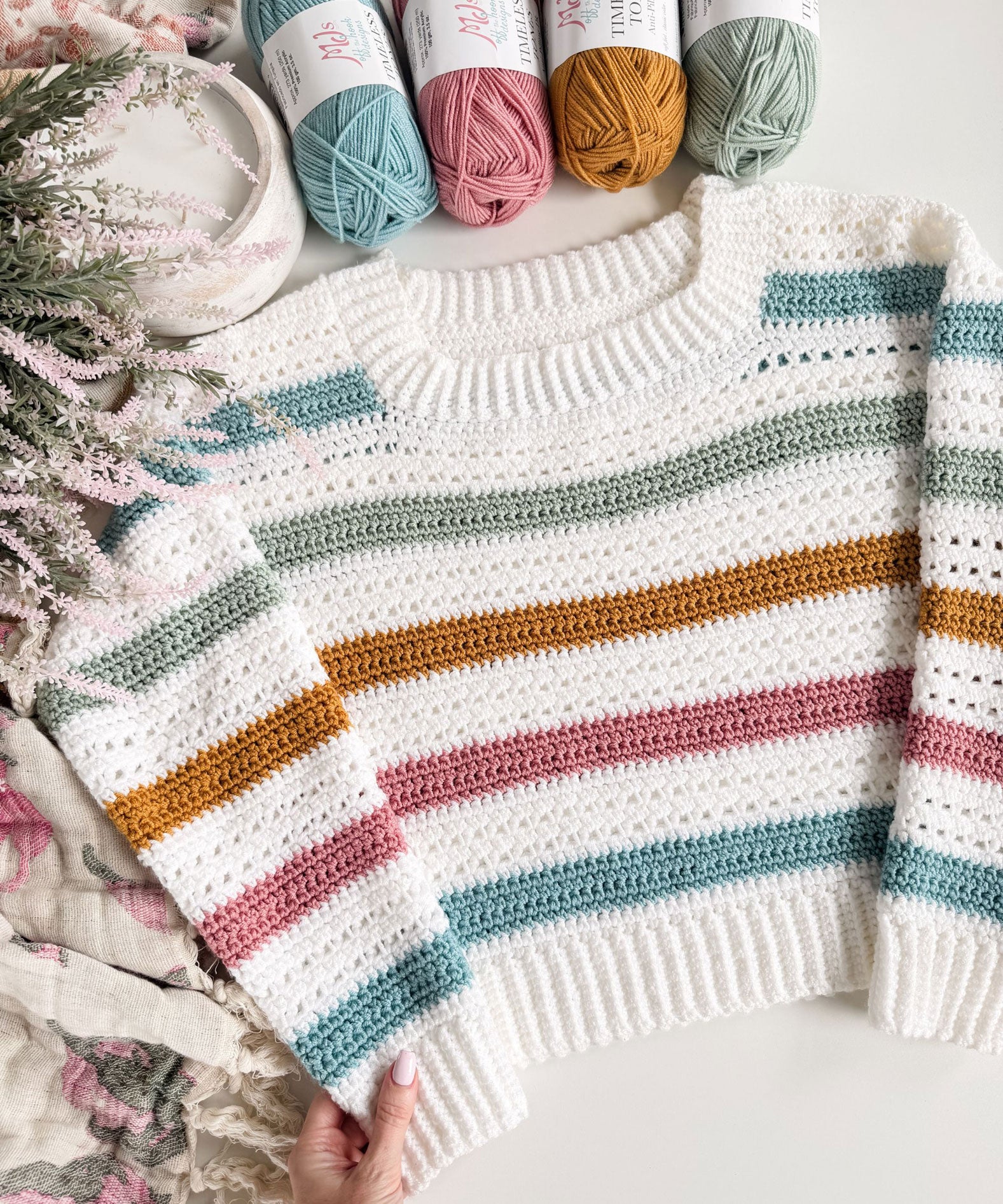 MJ's Signature Sweater – Mary Maxim Ltd