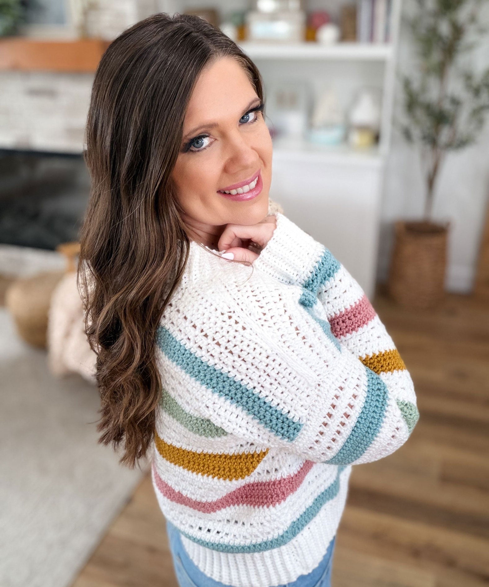 MJ's Signature Cardigan – Mary Maxim Ltd
