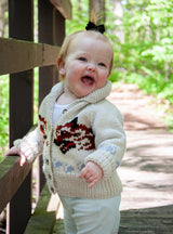 Child's Wolf Cardigan Knit Kit (Project Hail Mary Version)