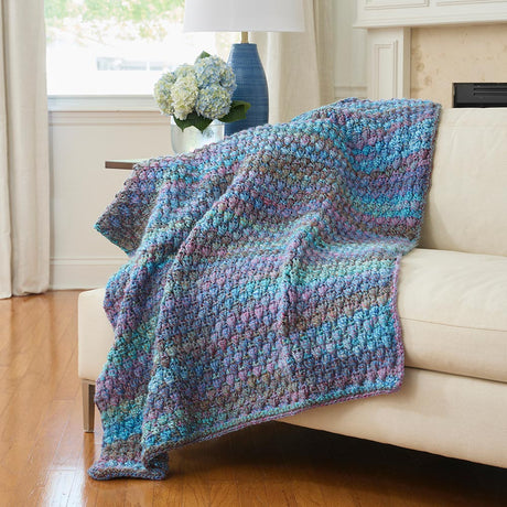 Marvelously Twisted Granny Blanket