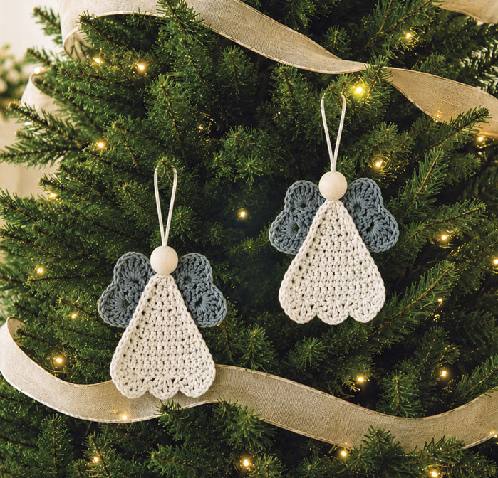 Crocheted Angel Ornaments Kit