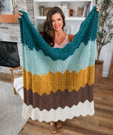 Timeless Granny Ripple Blanket