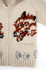 Wolf Cardigan Crochet Kit | Project Hail Mary Fox Sweater