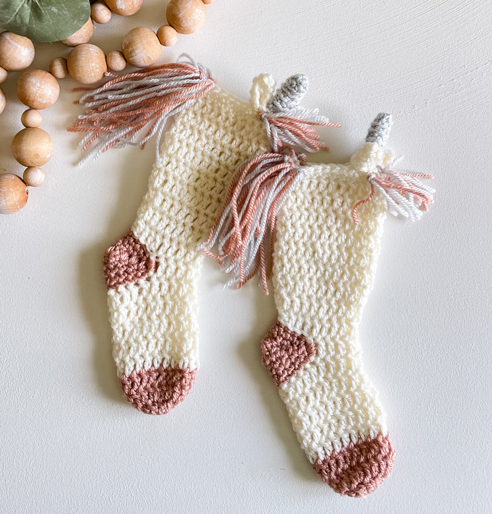 Hooded Unicorn Child & Adult Poncho and Socks