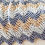 Knit or Crochet Ripple Afghan