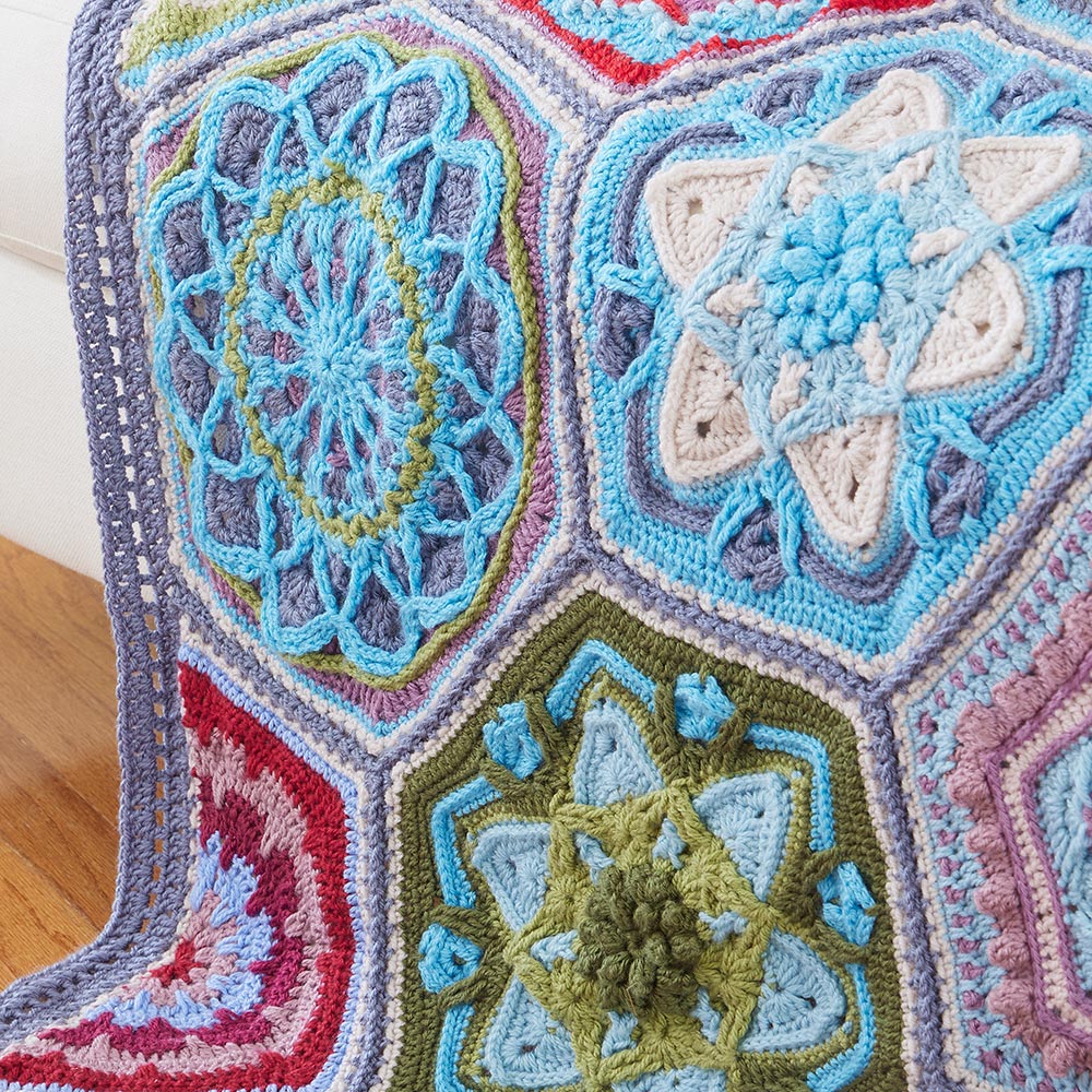 Bohemian Hexagons Throw (Premier Everyday DK)
