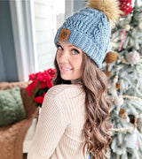Cozy Cottage Cabled Family Hats