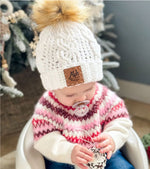 Cozy Cottage Cabled Family Hats
