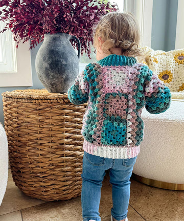 Cardigan Kim Rogers Maxi Cascade Ouvert Devant - Taille PXL - Manches 3/4 - Bleu