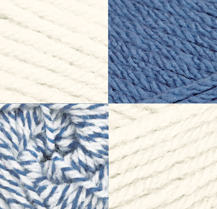 Hazy Blues Blanket
