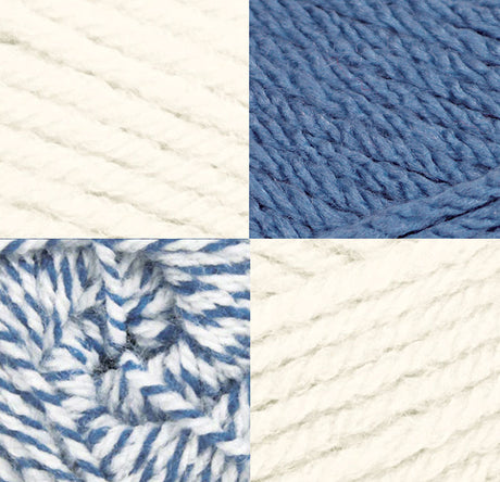 Hazy Blues Blanket
