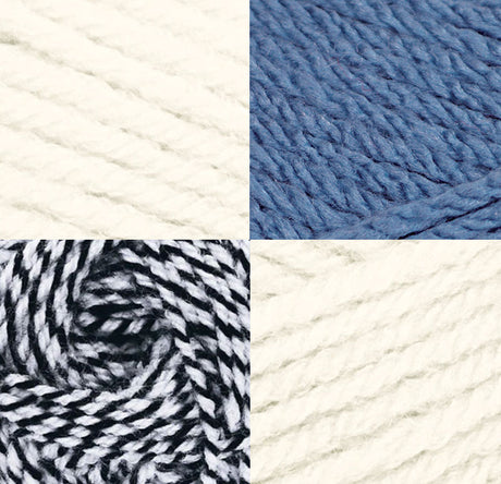 Hazy Blues Blanket