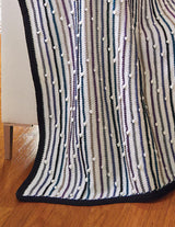 Stripes and Chevrons Afghan Pattern