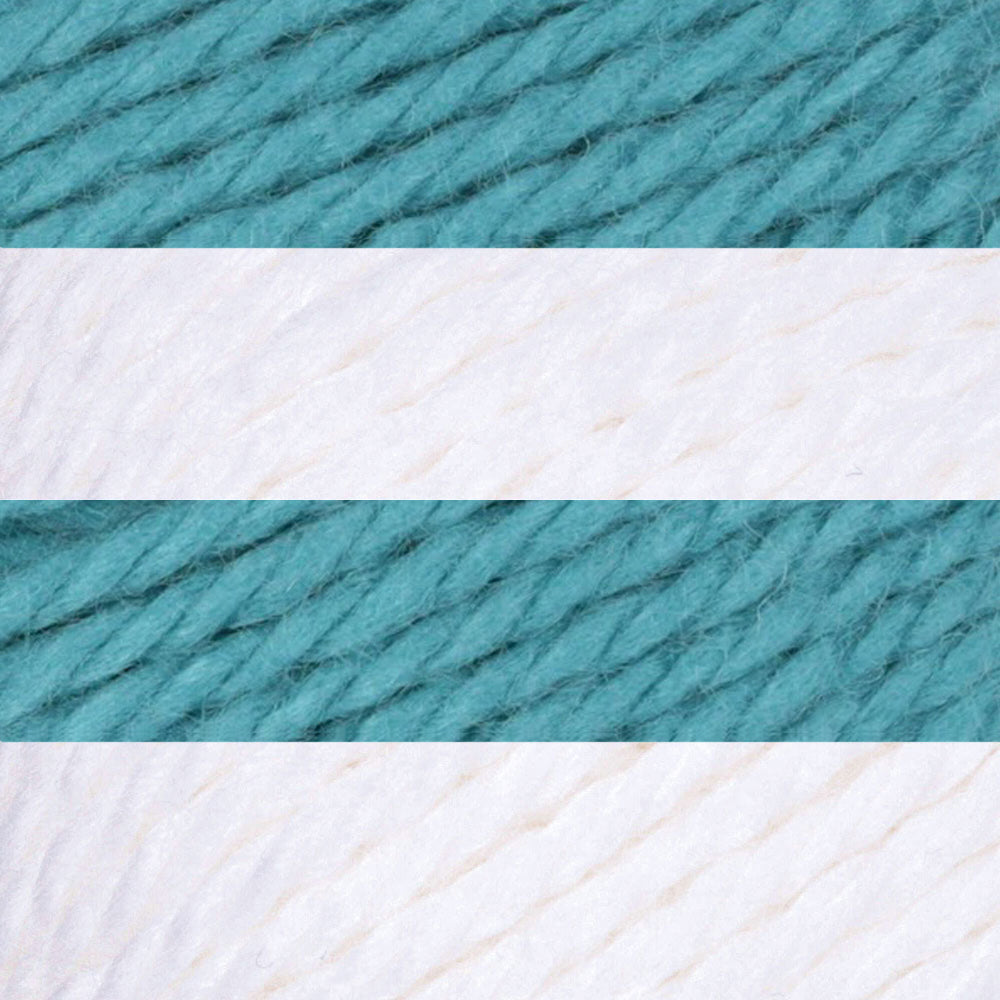 Fruity Stripes Crochet Baby Blanket