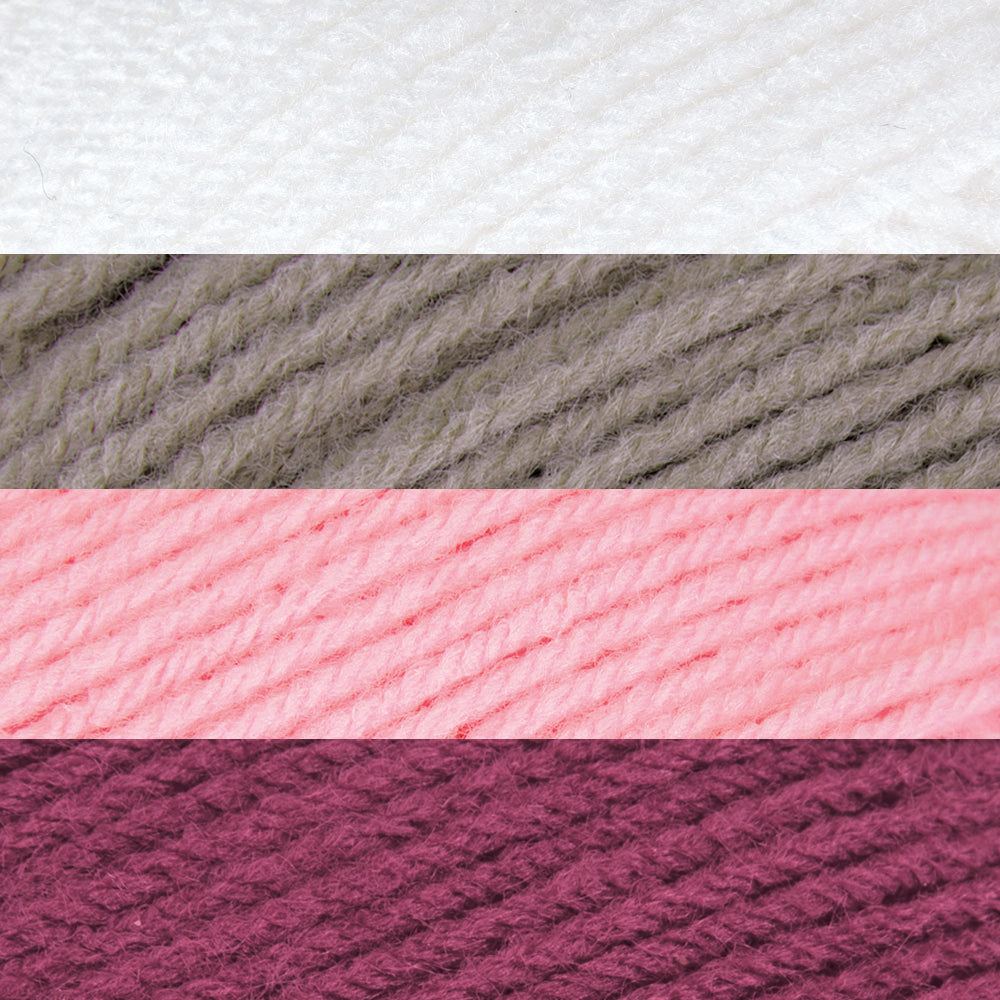 Puff Stitch Chevrons Afghan