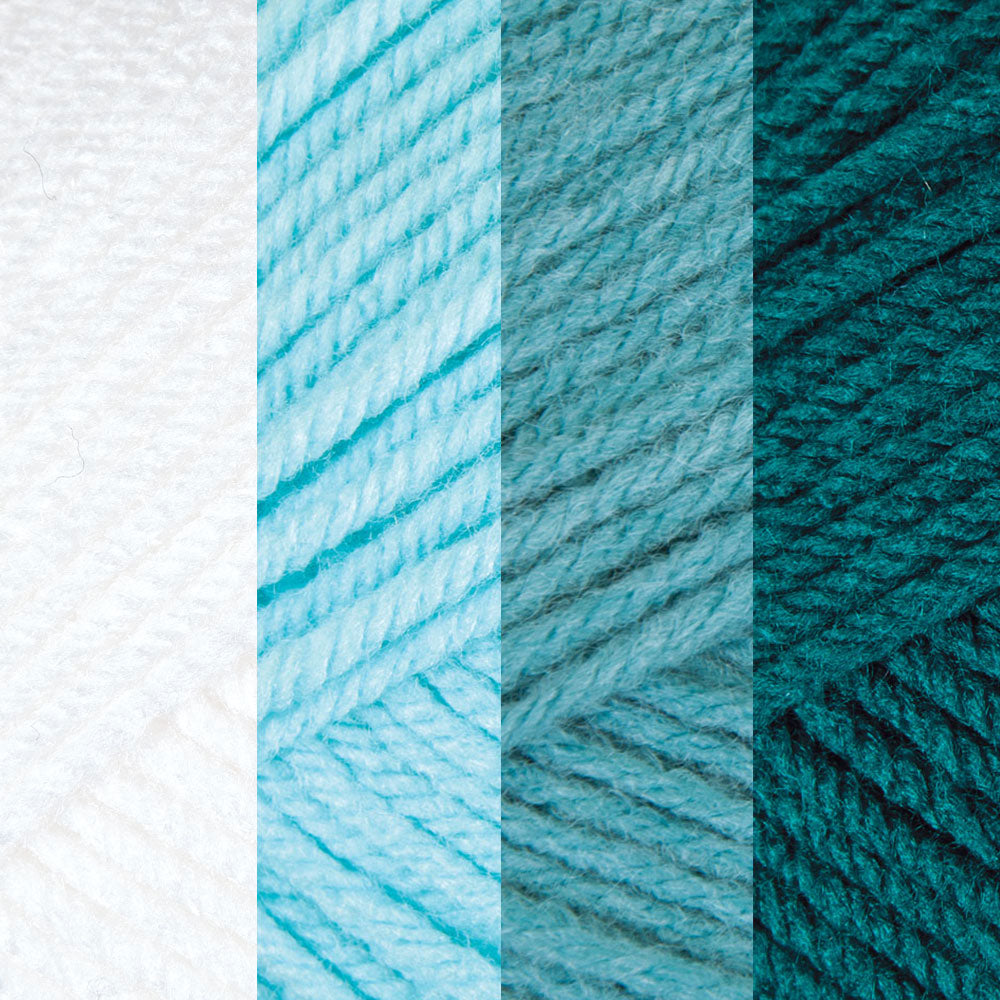Ridged Stripes Afghan