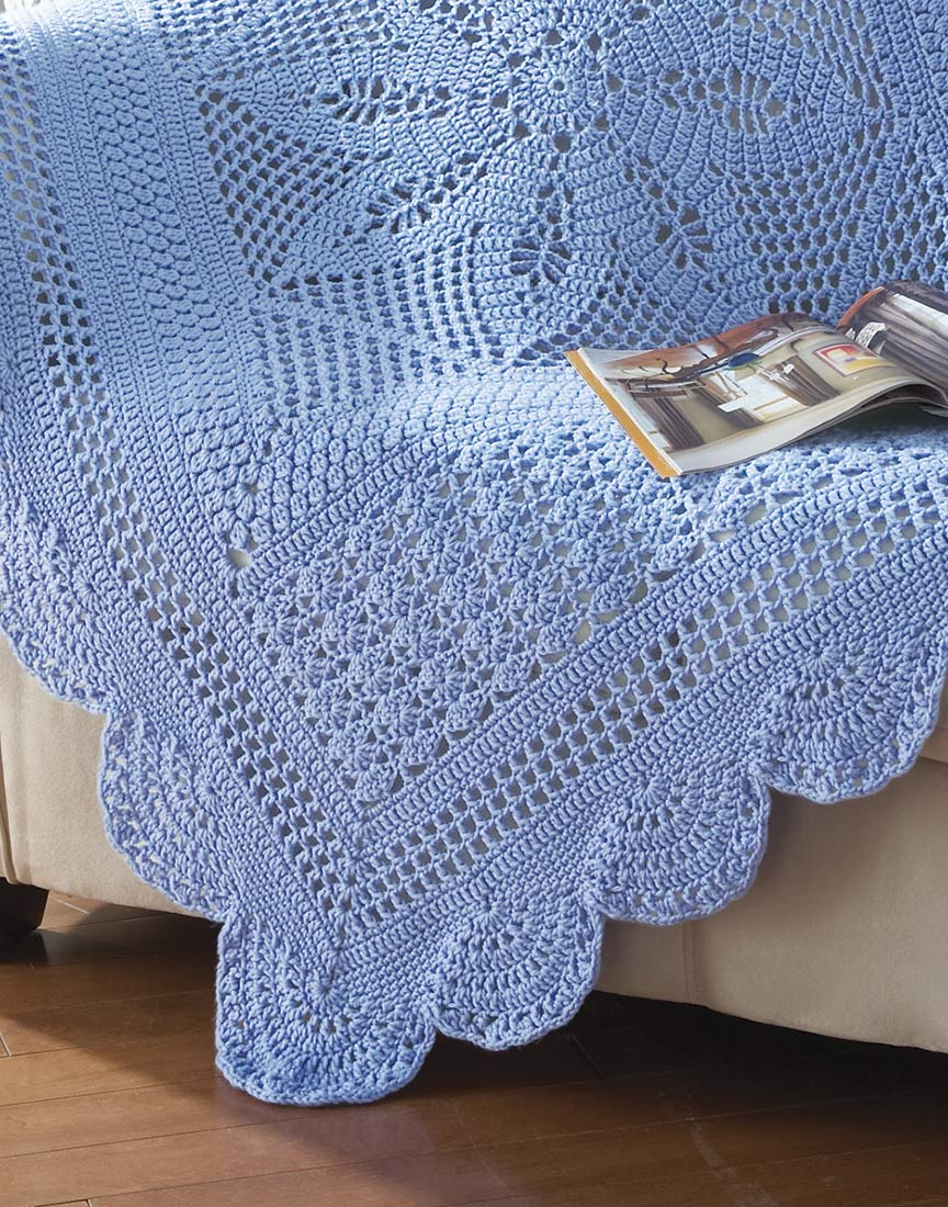 Annie's Lace Throw Pattern