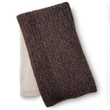 Couverture tricotée Terre et Mer