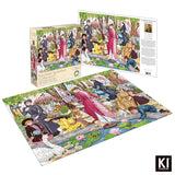 Aunt Josephine Visits the Park Jigsaw Puzzle