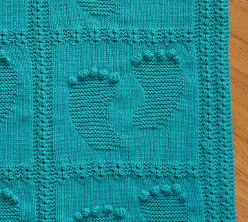 Little Steps Baby Blanket – Mary Maxim Ltd - Main Image