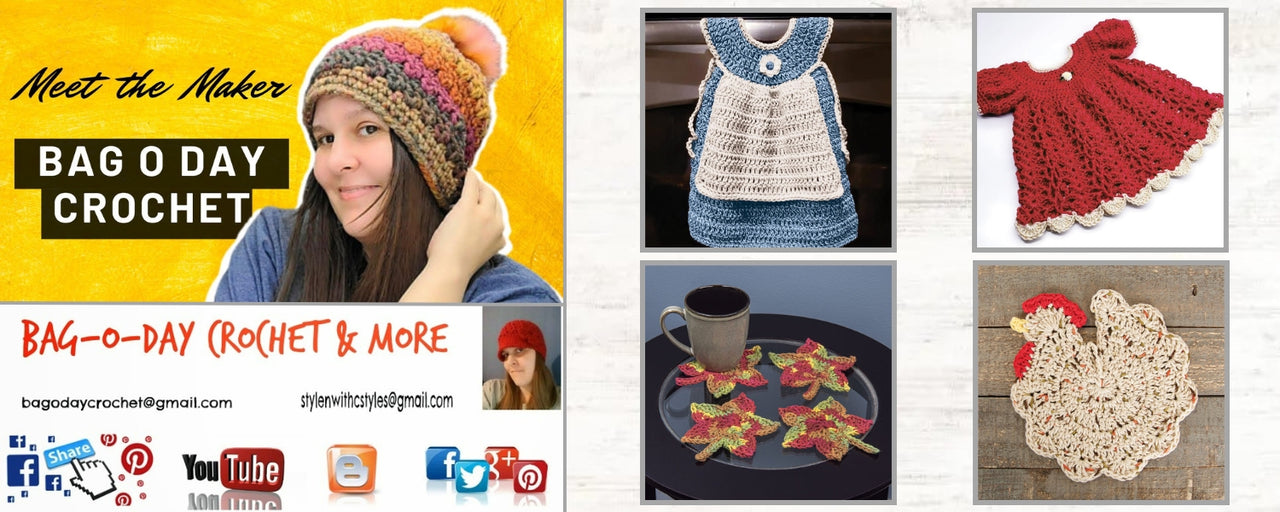 Bag-O-Day Crochet – Mary Maxim Ltd