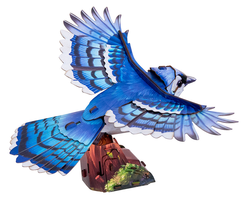 Blue Jay 3D Bird Puzzle – Mary Maxim Ltd