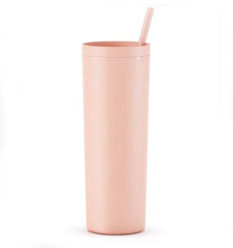 Skinny Tumbler - 18 oz Soft Touch Matte Finish