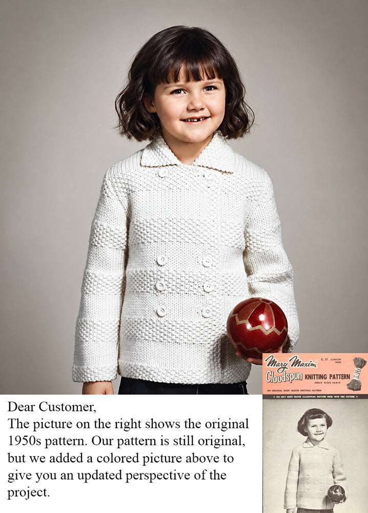 Junior Miss Coat Pattern