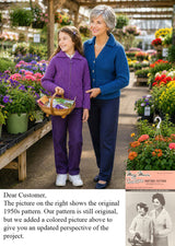 Bette & Betty Cardigan Pattern