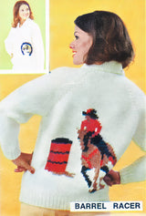 Adult's Barrel Racing Cardigan Pattern