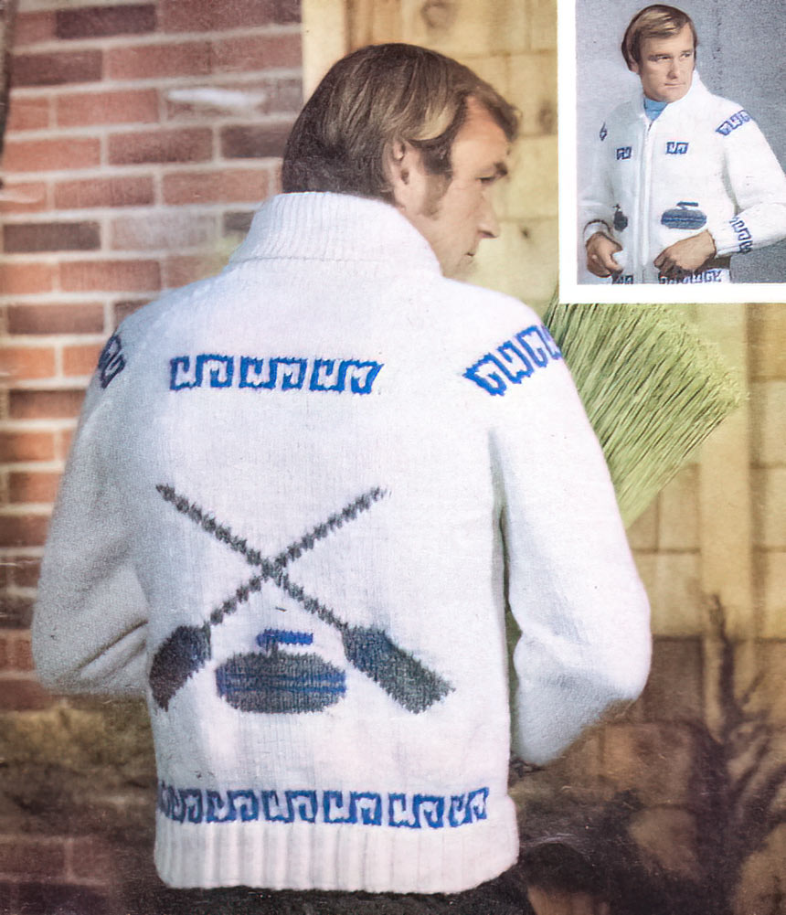 Curling Cardigan & Toque Pattern – Mary Maxim Ltd