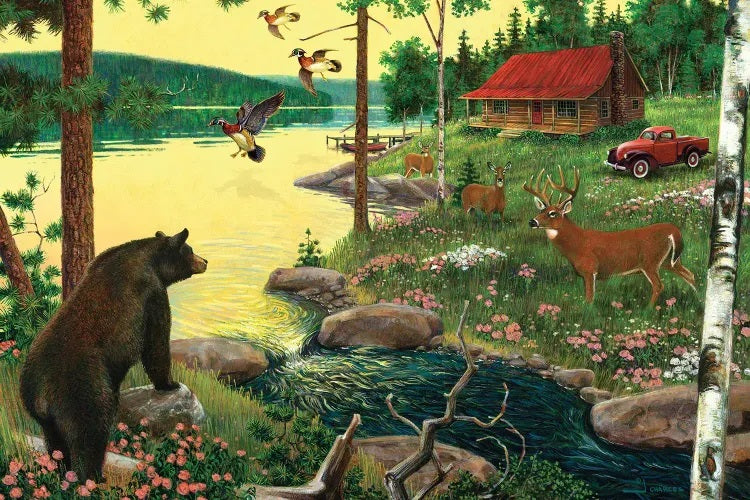 Cabin in the Woods Jigsaw Puzzle