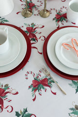Candy Cane Ribbon Tablecloths