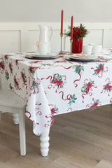 Candy Cane Ribbon Tablecloths