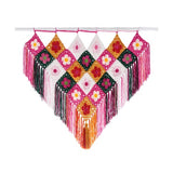 Free Crochet Flower Power Crochet Hanging Pattern