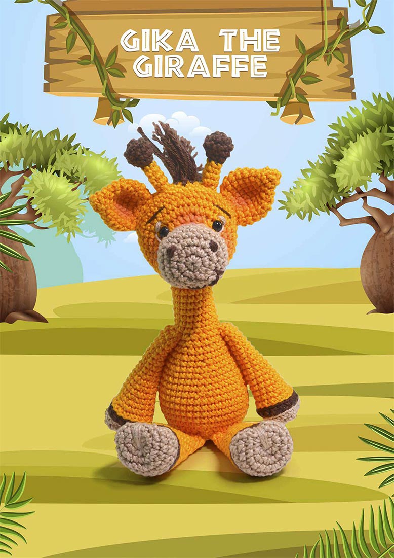 Free Circulo Amigurumi Safari Pattern eBook