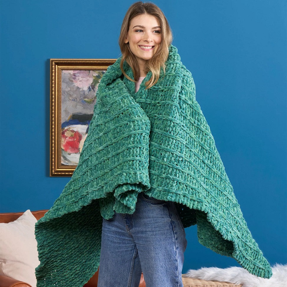 Free Slip Stitch Blanket Pattern