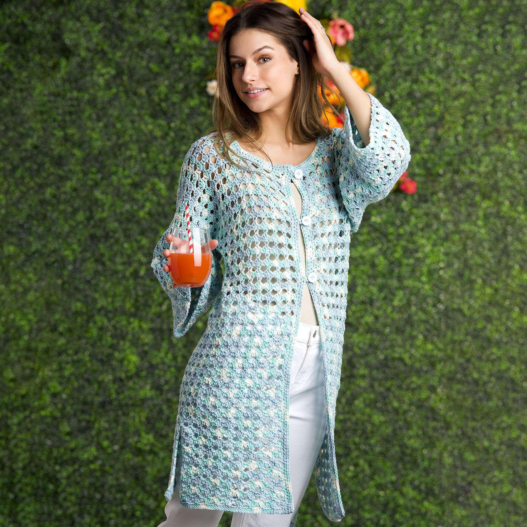 Free Summer Cardigan Pattern – Mary Maxim Ltd