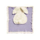 Free Sitting Little Bunny Crochet Blanket Pattern