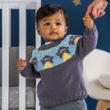 Free Bernat UFO Yoke Knit Sweater Pattern