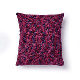 Free Bernat Basketweave Crochet Pillow Pattern