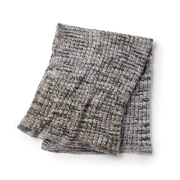 Free Bernat Some Velvet Morning Knit Blanket Pattern