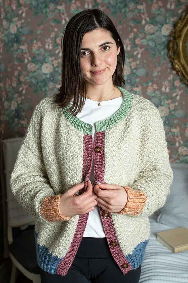 Free Allie Cardigan Knit Pattern