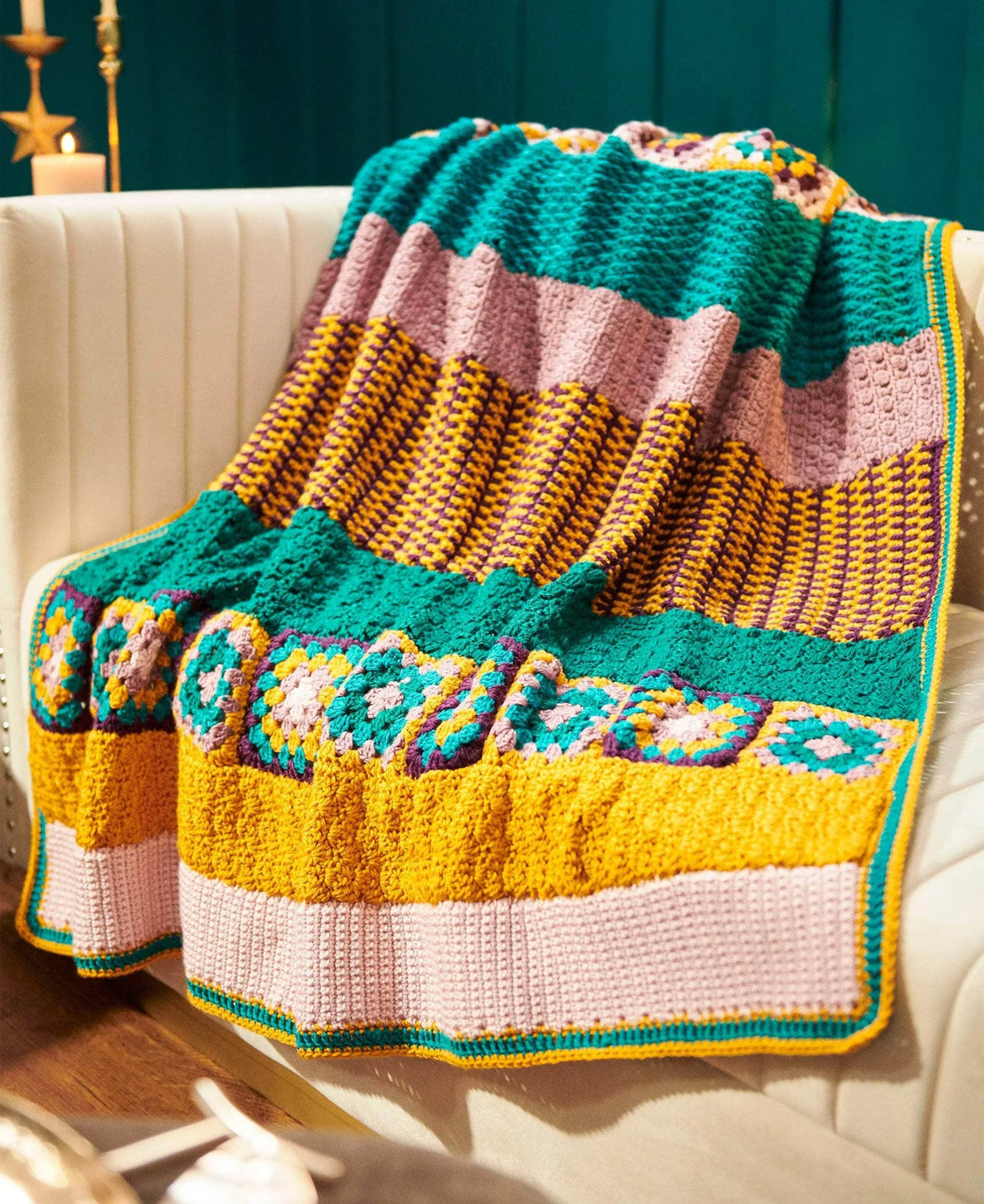 Free Homestead Harmony Blanket Pattern