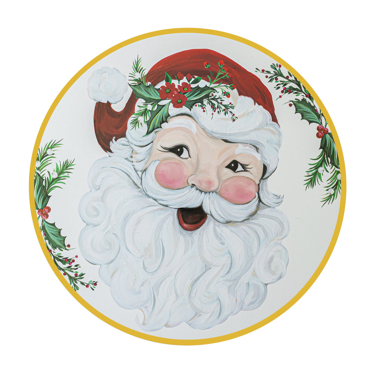 Joyful Santa Cork Placemats