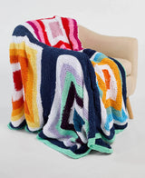 Free Kaleidoscope Corners Blanket Pattern